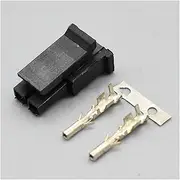 5-50 Sets Molex 2Pin Way Micro-Fit Connector Male and Female 3.0mm Pitch Wire to Wire Plug Connector 436450200 436400200(Male Set,50Sets)