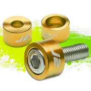 J2 ANODIZED ALUMINUM METRIC CUP DISTRIBUTOR WASHER FOR ACCORD CG PRELUDE BB GOLD