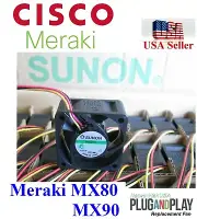 1x New OEM fan for Cisco Meraki MX80 A80-17100 MX90 A80-17200