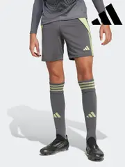 adidas Grey Tiro 24 Shorts Kids (E41174) | $30