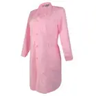 Lab Coat White Scrubs Womens Nurse Doctor Uniform Neck