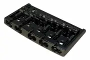 GOTOH 404SJ-5 5-String Bass Bridge w/ Steel Saddles - Black