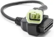 For KTM Motorcycle 6 Pin to OBD2 Diagnostic Cable Code Readers & Scanner Adapter