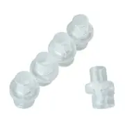 100pcs/pack Oxygen Inlet One Way Valve For CPR Pouch Face Shields CPR Training
