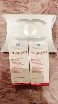 在飛比找Yahoo!奇摩拍賣優惠-CLARINS 克蘭詩純淨化妝水-保濕10ml