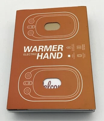 Sechkiss Rechargeable 2-Pack Portable Pocket Hand Warmers NEW in Box