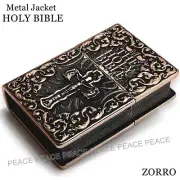 Zorro Lighter Metal Jacket Heavy 5 Pages Holy Bible