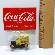 Vintage '93 Coca Cola Mini Nostalgic Figurine Old Fashioned Coke Delivery Truck