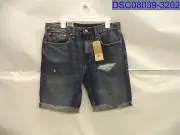 Levi's, Women's Blue Jean Bermuda Shorts, Size=34, Waist=34", Inseam=10"
