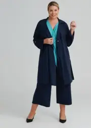 [ TS TAKING SHAPE ] Womens Citizen Trench Jacket NEW RRP$169.95 | Size AU 24