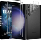 2+2 Pack Screen Protector and Camera Protector for Samsung Galaxy S23 Ultra 5G