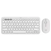 Logitech Pebble 2 Wireless Keyboard and Mouse White