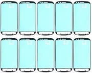 LYX 10 PCS Front Housing Panel Adhesive Sticker for Galaxy SIII Mini / i8190
