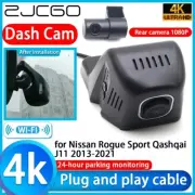 4K 2160P Wifi DVR Dash Cam Camera for Nissan Rogue Sport Qashqai J11 2013-2021