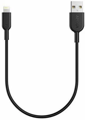 Anker PowerLine II 0.3m USB cable for Lightning black Apple MFi-Certified iPhone