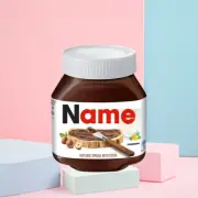 Custom Nutella Label Sticker - Personalised for 220g & 400g Jars by ParodyPrints