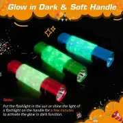 EverBrite 3-Pack Mini Flashlights, Glow in Dark Flashlights, Aluminum LED Flashlights Party Favors