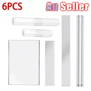 6Pcs Polymer Clay Craft Tools Acrylic Roller Rolling Pin Cutter Art DIY Tools