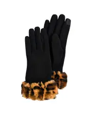 Marcus Adler Cheetah Cuff Gloves