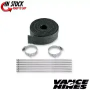 Vance & Hines Header Wrap Kit Fiberglass 25' Black 26523