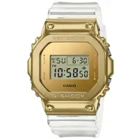 在飛比找momo購物網優惠-【CASIO 卡西歐】G-SHOCK 華麗酷金電子手錶(GM