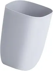 Single Layer Trash Can Trash Can for Car Auto Trash Can Bin for Car Trashcans for Car Laundry Room Trash Can Office Garbage Can Bathroom Trash Can Storage Basket Office Bin Grey Pp