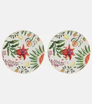 [La DoubleJ] La DoubleJ Eden set of 2 porcelain dinner plates