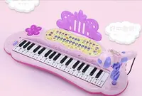 在飛比找樂天市場購物網優惠-電子琴 兒童電子琴女孩初學者入門可彈奏音樂玩具寶寶多功能小鋼