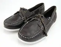 在飛比找Yahoo!奇摩拍賣優惠-SNAIL-超柔軟 舒適真皮帆船鞋(S-4121303) 咖