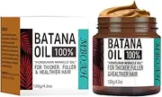 100% Natural Raw Batana Oil for Hair Growth, Unrefined & Organic Dr Sebi Hair Growth Oil From Honduras, Prevents Hair Loss, Eliminates Split Ends, Enhances Thickness 4.2 Fl Oz