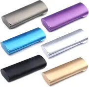[Cadtealir] Hard Shell Aluminum Light Nearsighted Spectacle glasses Case Box electroplated colors Eyeglasses Case