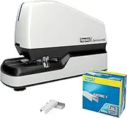 Rexel Optima 70 Electric Stapler with LED Indicator Silver/Black