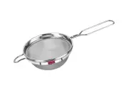 Stainless Steel Oil & Ghee Stainer With Wire Handle Pack Of 1 j460