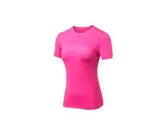 Women'S Compression Shirts Crewneck Short-Sleeve Athletic T-Shirts - Rose Red