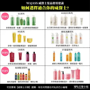 【威傑士】MS4潤澤修護瞬間護髮150ml WAJASS MPB巴黎小姐 護髮 MS 保濕又滑順 毛髮保護【官方旗艦店】