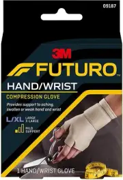 Brand New 3M Futuro Hand/Wrist Compression Glove Size Large RRP $35