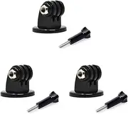 Action Pro Tripod Adapter Mount and Screw Kit Accessories Compatible with GoPro Hero (2018) 12 11 10 9 8 7 6 5 4 3 3+ 2 1... Action Camera