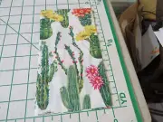THREE DECORATIVE HOSTESS NAPKINS for DECOUPAGE "Exotic Garden"