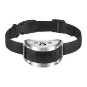 Waterproof and rechargeable Bark Stop collar (silver)