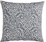 Morgan Home Throw Pillow Cover Make Your Own Pillow Abstract Square Colby Grey