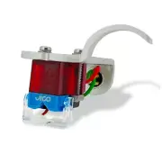 JICO J-AAC0634 OMNIA IMPACT SD Cartridge Mounted on Silver Jico Headshell