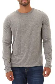 Threads 4 Thought Tucker Long Sleeve T-Shirt in Heather Grey at Nordstrom, Size Xx-Large