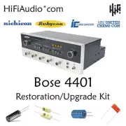 Bose 4401 PreAmplifier Restoration Kit repair service fix recap capacitor preamp