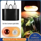 Lampshade for Reptile UVB/UVA Heat Calcium Lamp Bulb Turtle Lizard Snake Lguanas