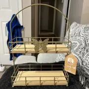 Dolly Parton 2 Tier , Butterfly Serving Tray