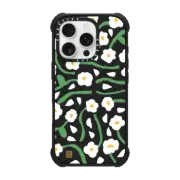 iPhone 16 Pro Ultra Impact Case MagSafe Compatible Pansies by LJMA