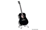 Karrera Electronic Acoustic Guitar 41in - Black