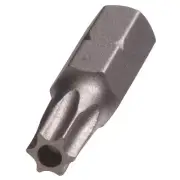 Qty 1 Post Torx T45 x 25mm Screwdriver Bit Security Pin Driver Tamper