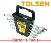 TOLSEN 5 PCS Combination Spanner Set > 8,10,12,14,17mm > CrV
