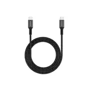 Microdia ExeCable Tweed PD100W USB-C Cable 2.6m (Charcoal)